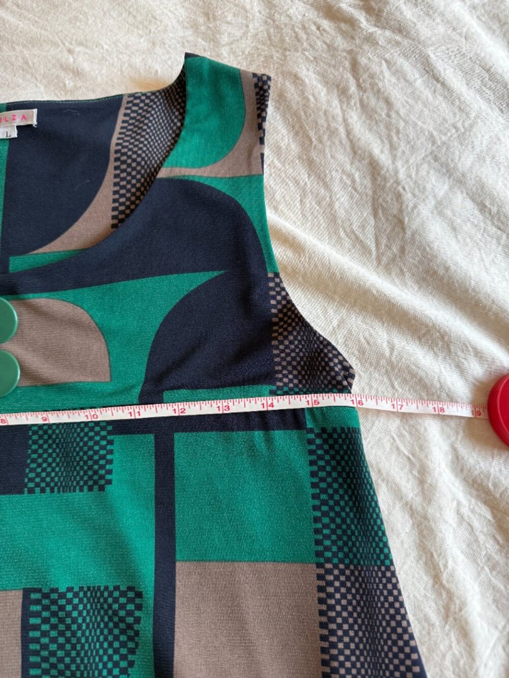 Mod Geometric Dress - Picture 5 of 8